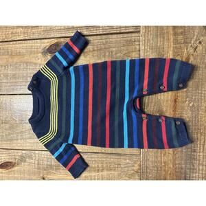 Baby GAP 0-3 Months Striped Knit One-Piece romper outfit Boys Girls